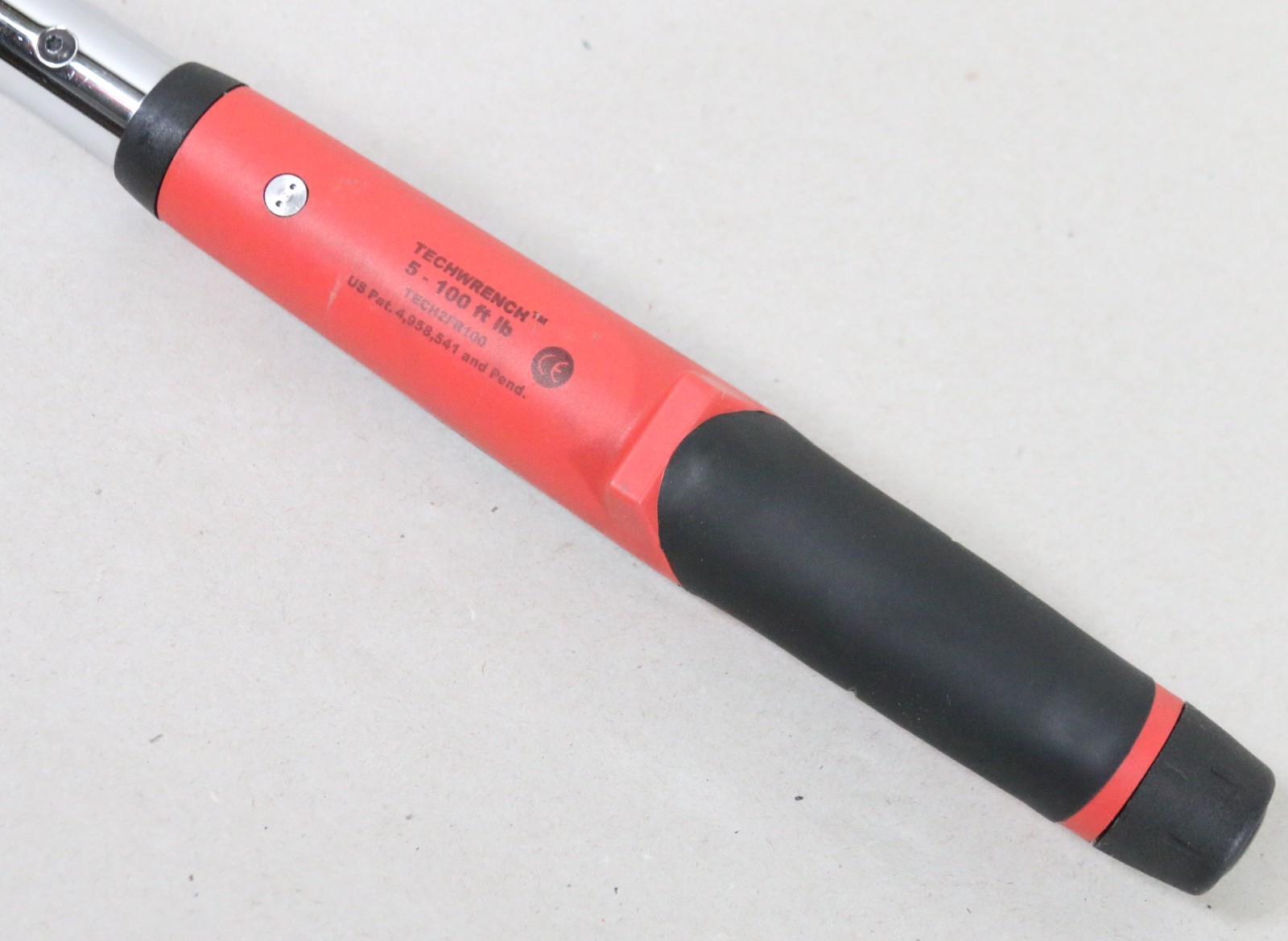 Snap-On 3/8” Drive Techwrench Flex Head Torque Wrench 5-100ft-lb TECH2FR100 NICE