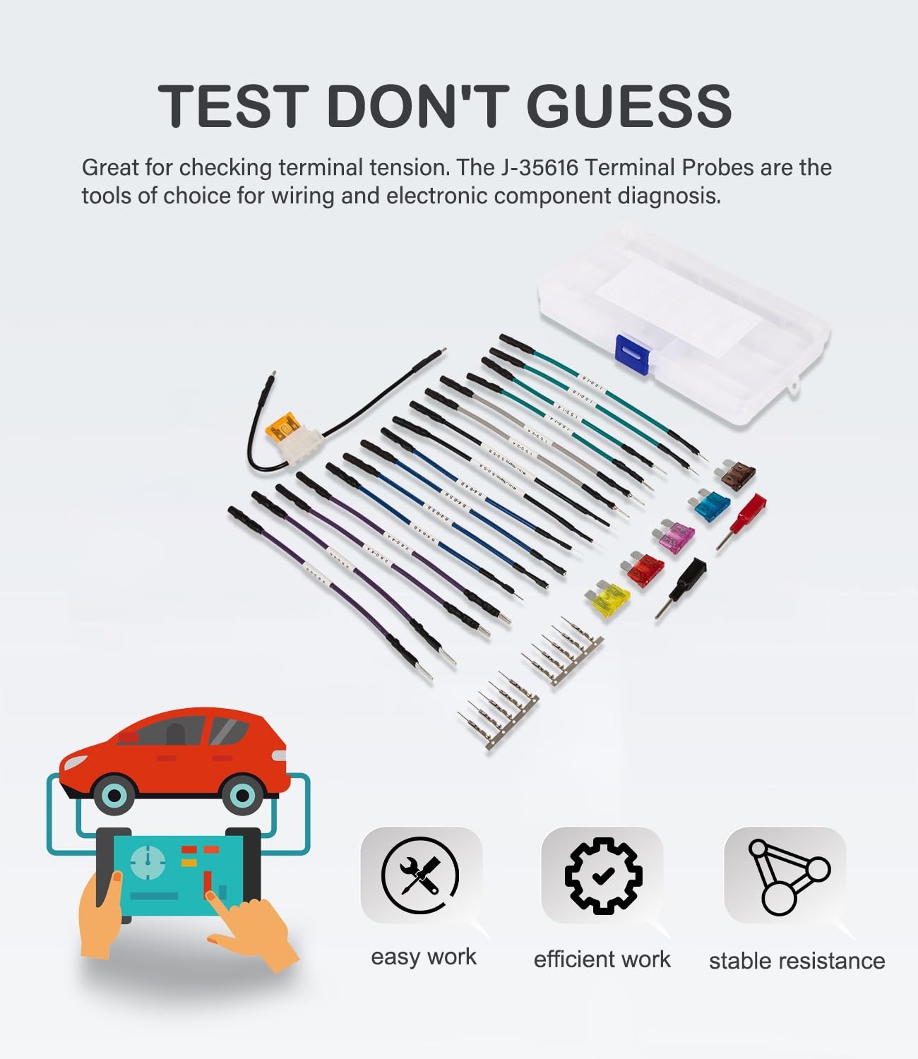 TP-300-A Terminal Test Probes Kit For GM Vehicles Alt to EL-35616-300-A J-35616