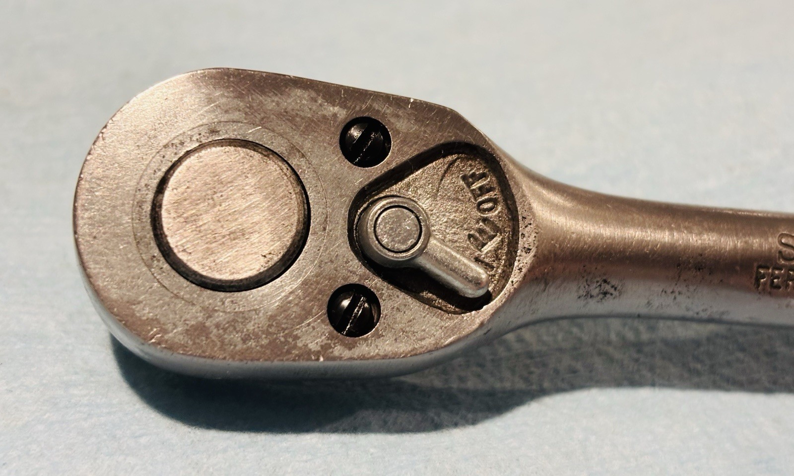 Snap-On Vintage Ferret F-70N 3/8″ Dr. Ratchet Made In the USA
