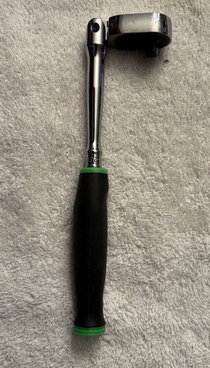 Snap On 1/4” Drive Flex Head Standard Soft Grip Handle