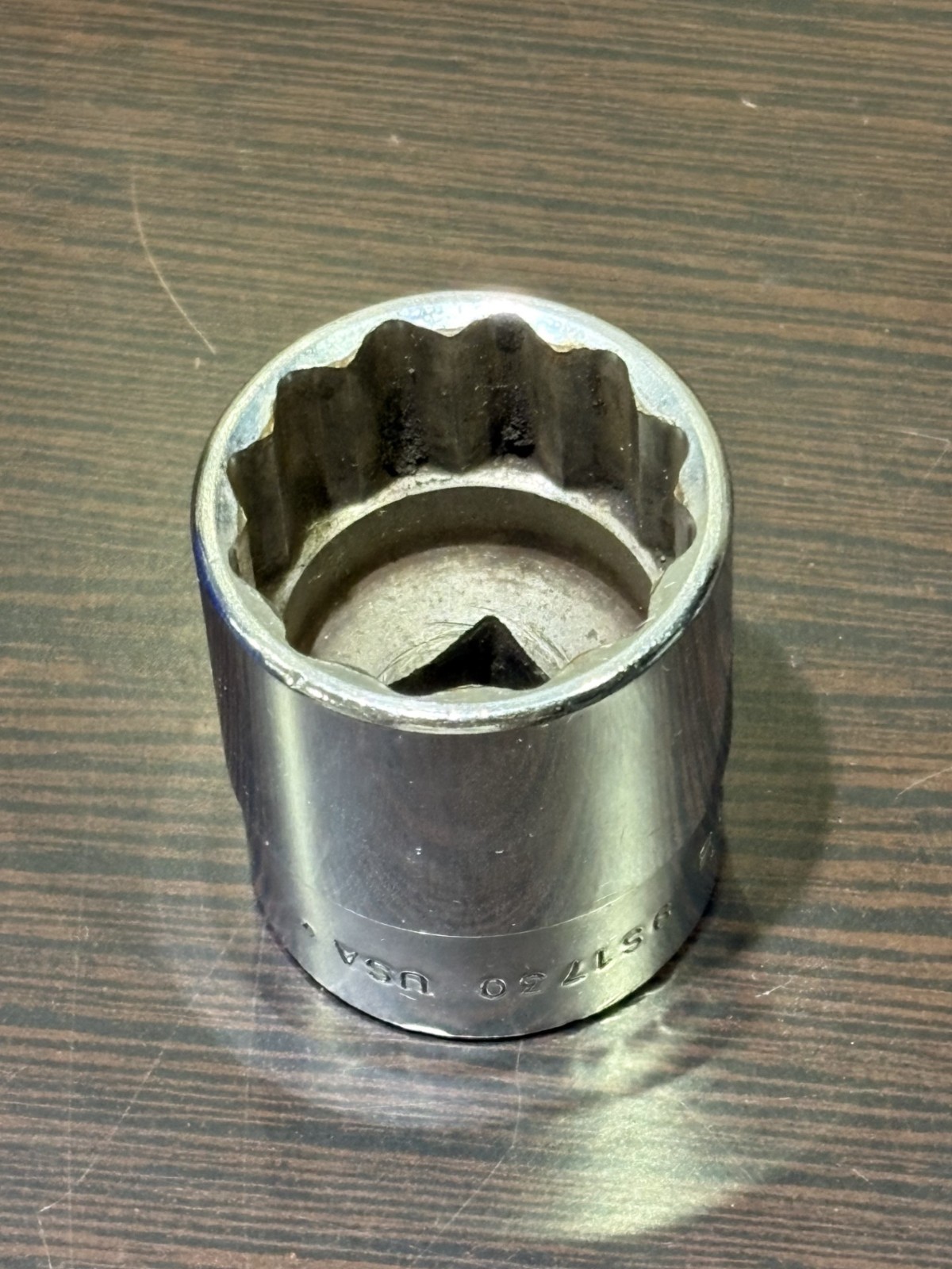 Caterpillar Tools 9S1730 1-1/8″ Shallow Socket 1/2″ Drive 12 Point Made in USA