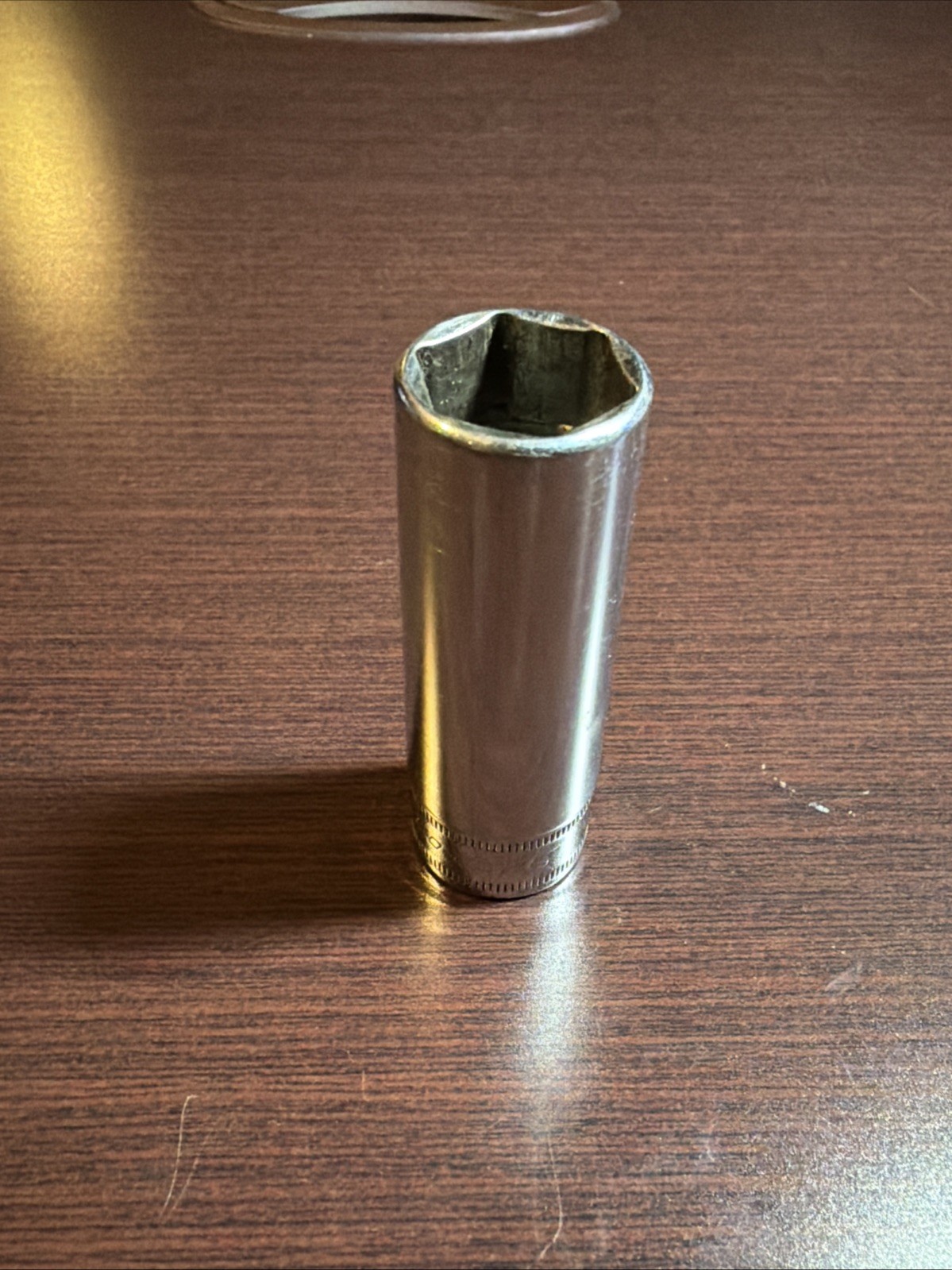 Snap On 3/8″ Drive 6-Point 17mm Deep Chrome Socket SFSM17
