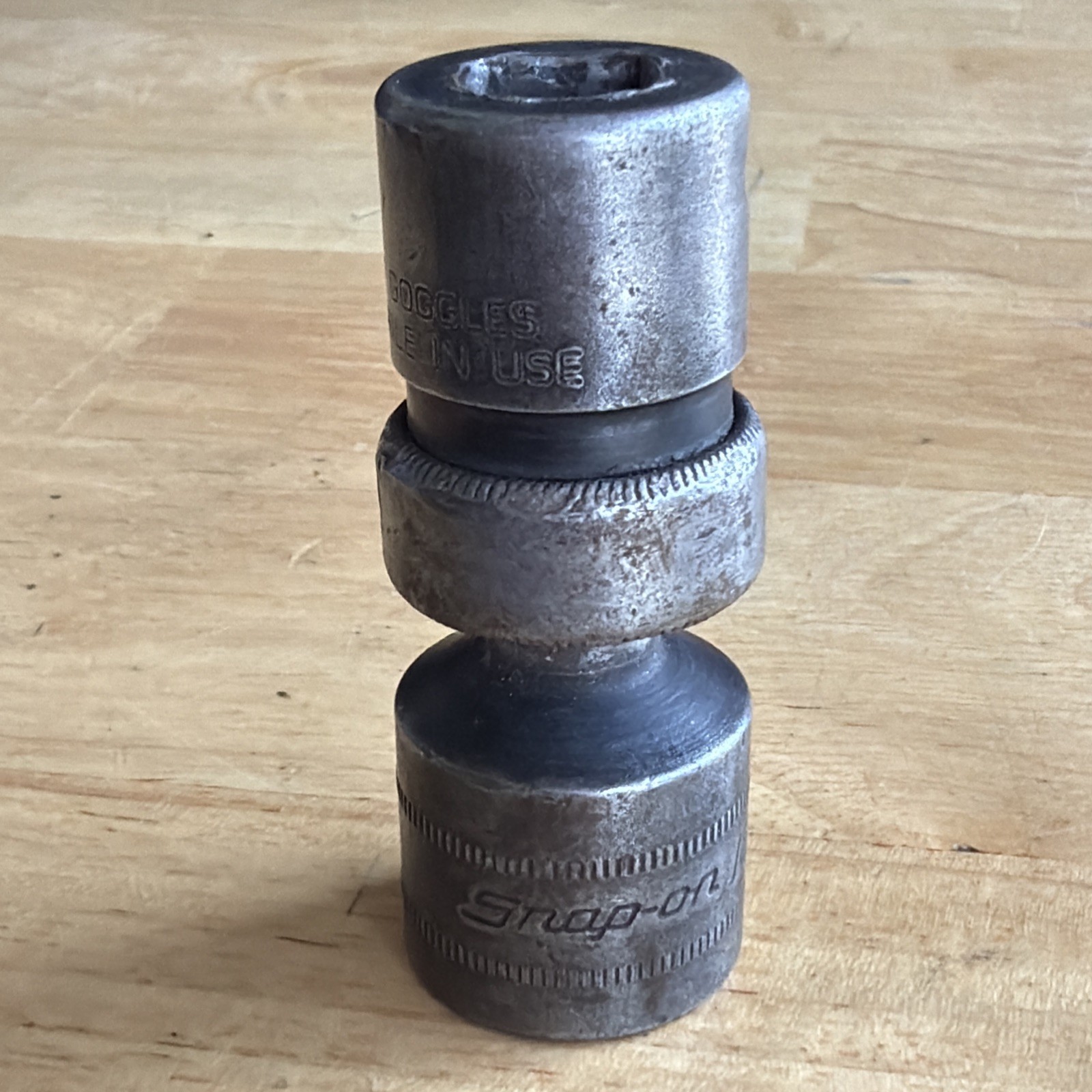 Snap On Tools 18mm Universal Swivel Impact Socket 3/8″ Drive 6pt IPFM18B USA