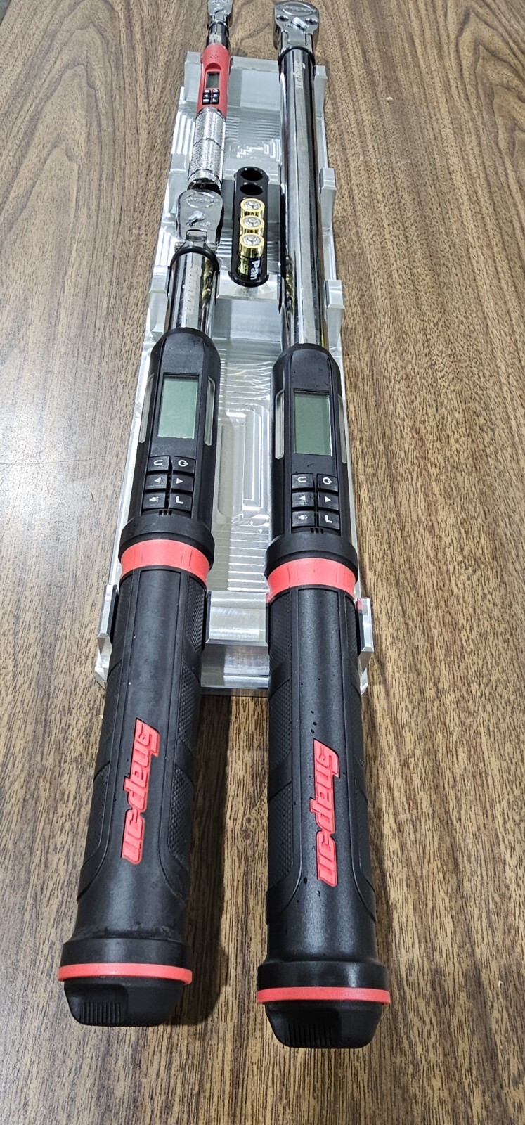Snap On Style Torque Wrench BILLET ALUMINUM TRAY (3pc)