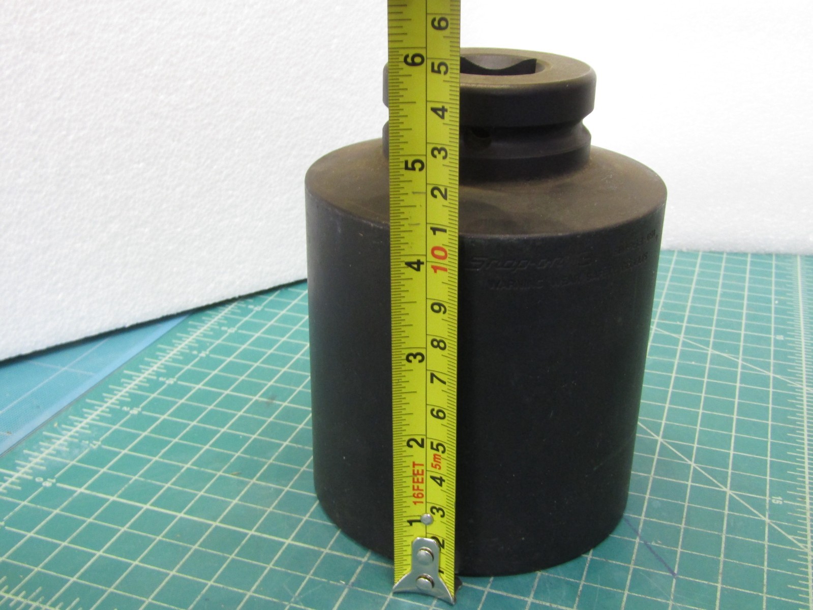 1 – Snap-on SIM963 1-inch drive, 6-point, 3-inch deep impact socket. NEW