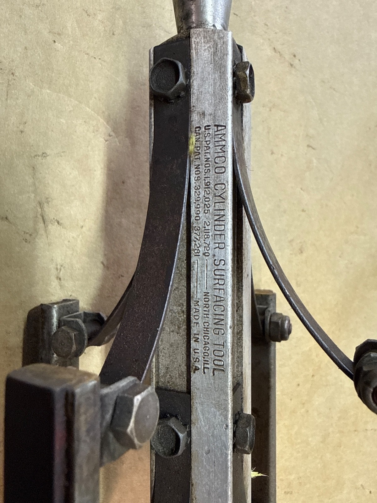 Vintage Ammco Cylinder surfacing tool USA
