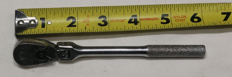 Mac Tools MR5F: 1/4″ Drive, Flex Head Ratchet