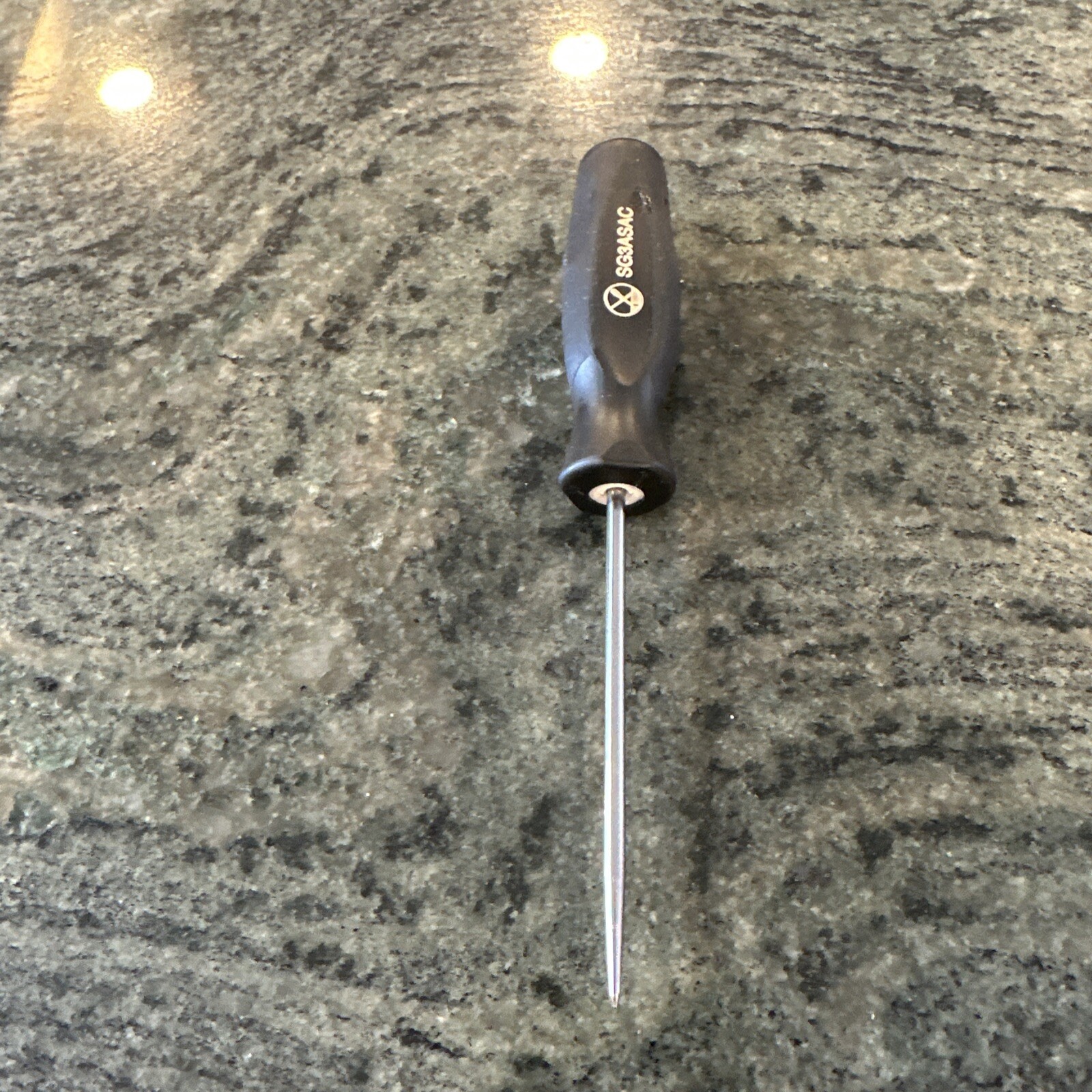 snap on sg3asac mini awl with black soft grip handle