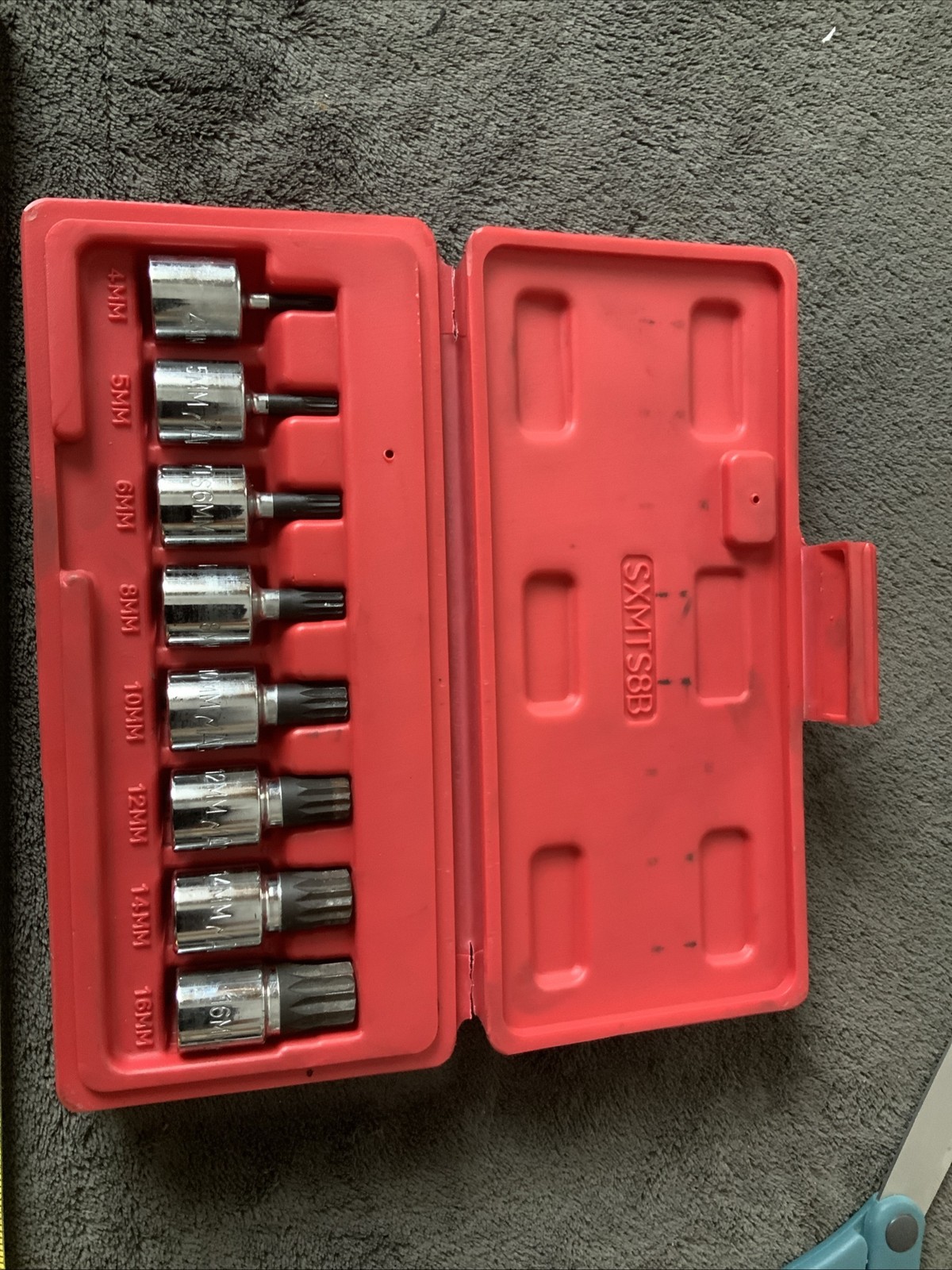 Mac Tools 3/8” Drive Triple Square Socket Set, Metric….see Pics….