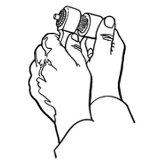 Lisle Battery Side Terminal Brush