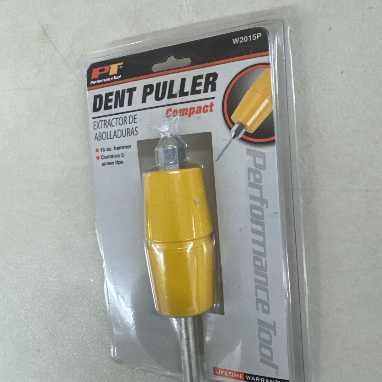 Performance Tool W2015P Dent Puller Compact Slide Hammer Auto Body Repair Tool