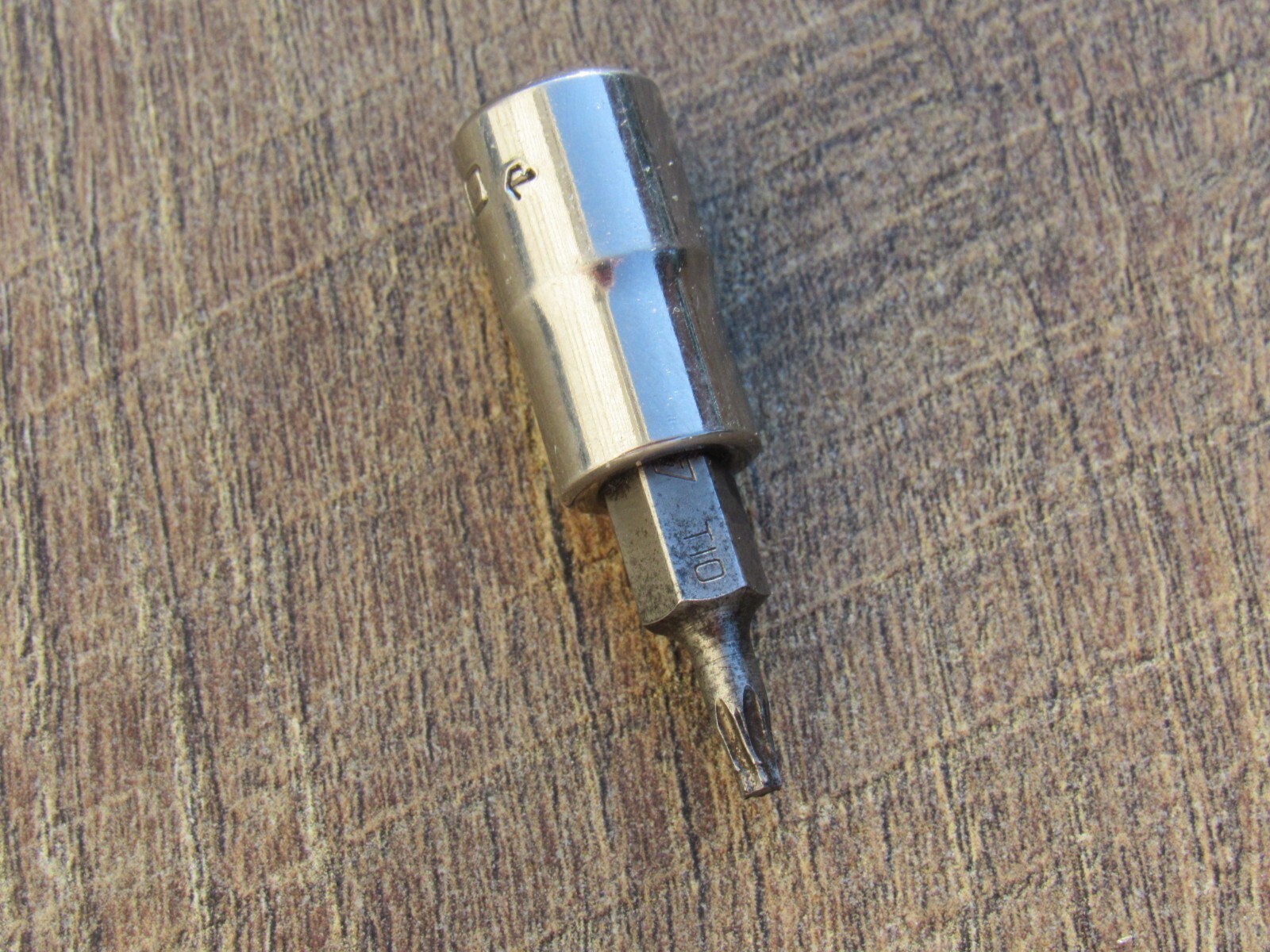 SNAP ON TTX10E T-10 1/4″ DRIVE CHROME NEW LOGO TORX BIT DRIVER SOCKET T10 T 10