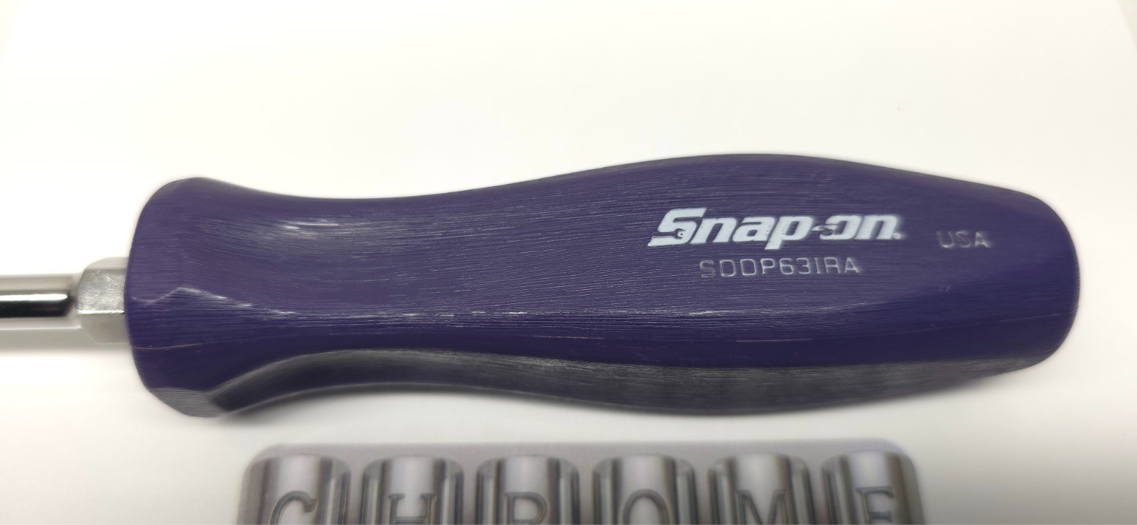 NEW Snap-on Tools USA PURPLE Hard Handle #3 Phillips Screwdriver SDDP63IRA