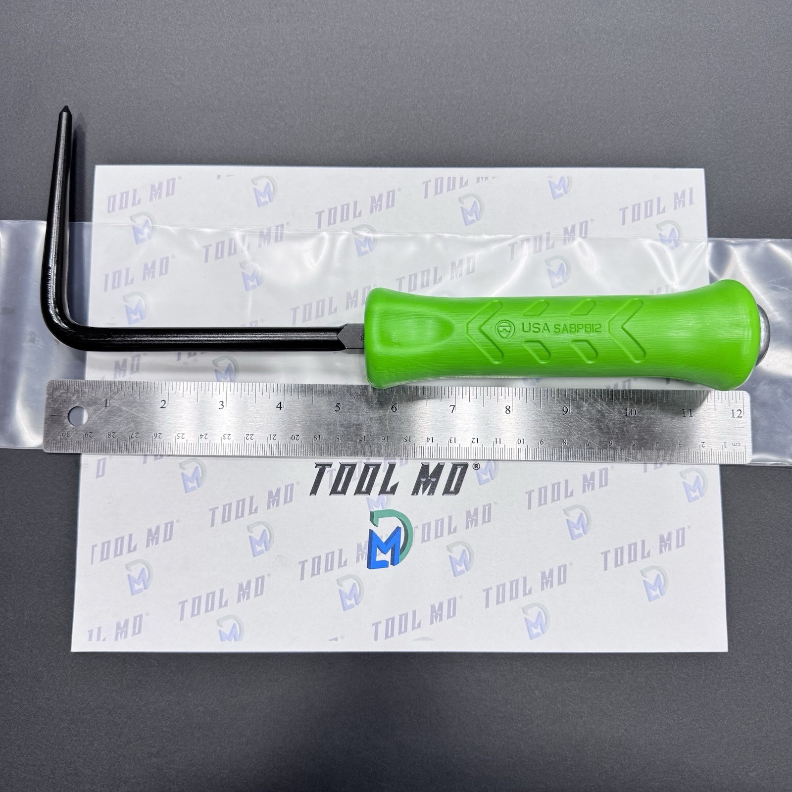 Snap-on Tools USA NEW GREEN 12″ Striking Offset Alignment Bar 45° SABPB12G