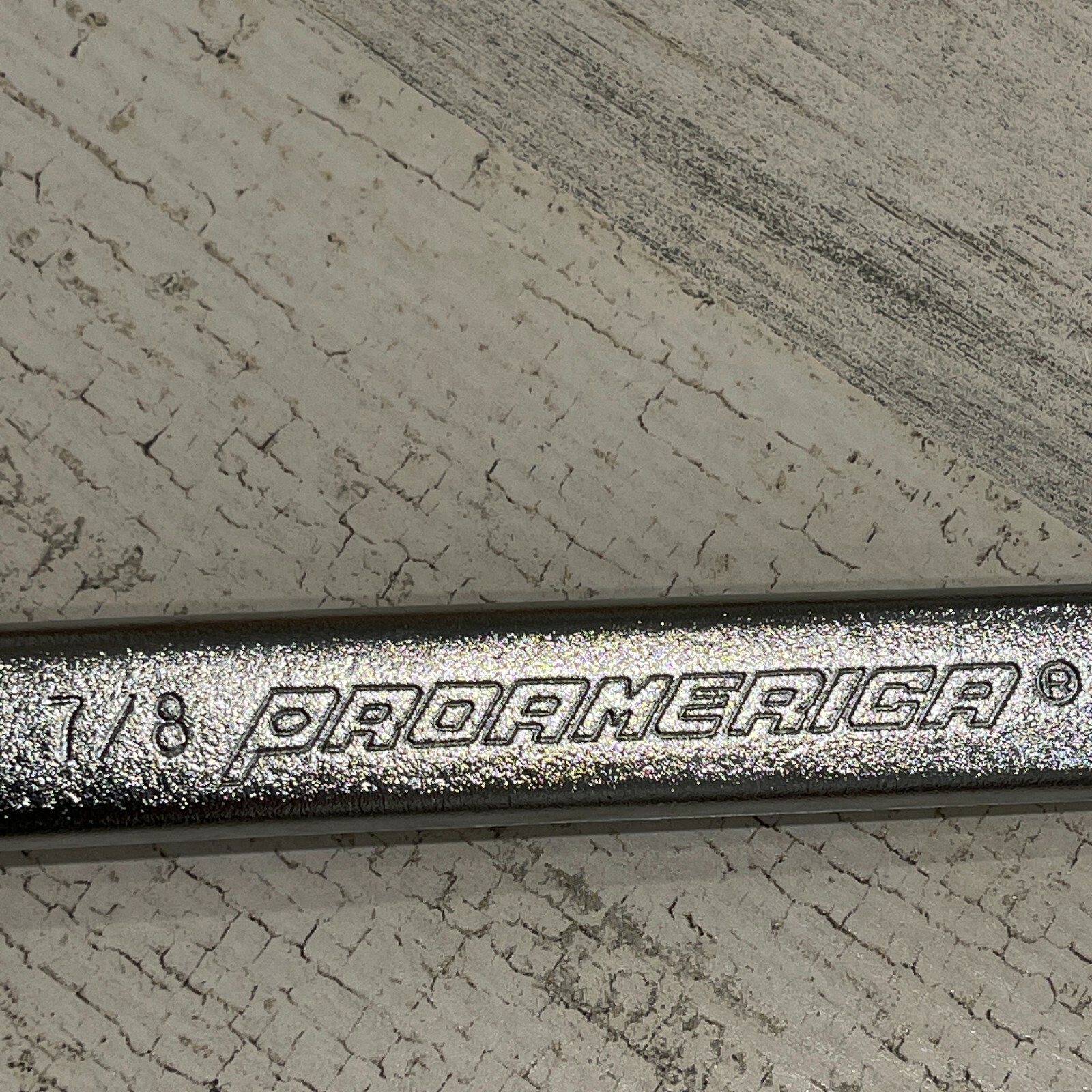 Proamerica 7/8″ 12 Point Combination Wrench #2028 USA NOS SAE