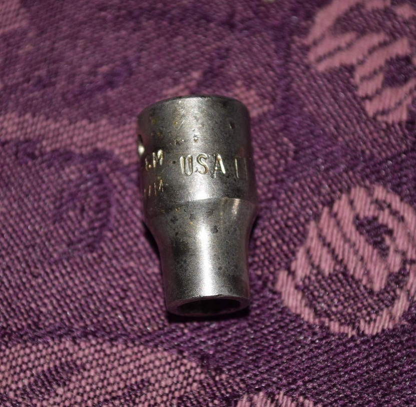 SNAP ON TOOLS 6mm Shallow Metric Socket, 1/4″ Drive, 6 Point, TM6M