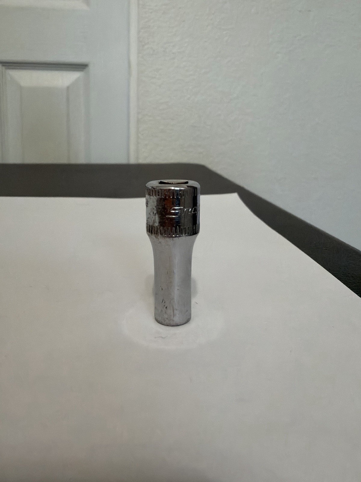 Snap On TMMS5.5 5.5mm Metric Flank Drive Semi-Deep Socket 1/4″ Drive 6 Point