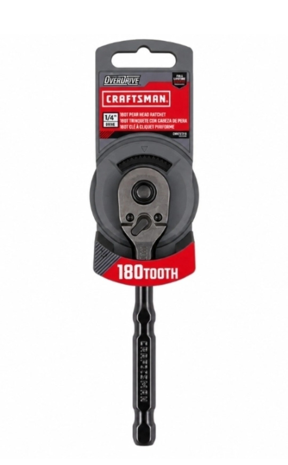NEW Craftsman Set Of 1/4, 3/8, And 1/2 Overdrive Ratchets With Tags