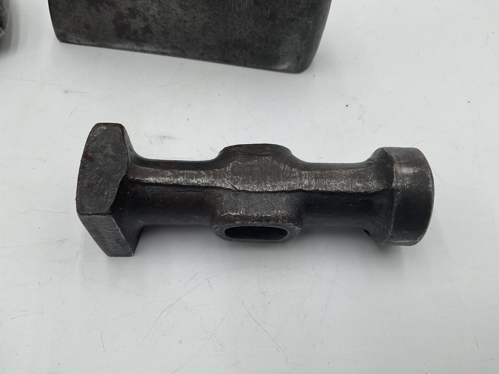 Vintage Auto Body Dolly Herbrand, Fairmount Fender Repair Hand Anvil 4 Piece