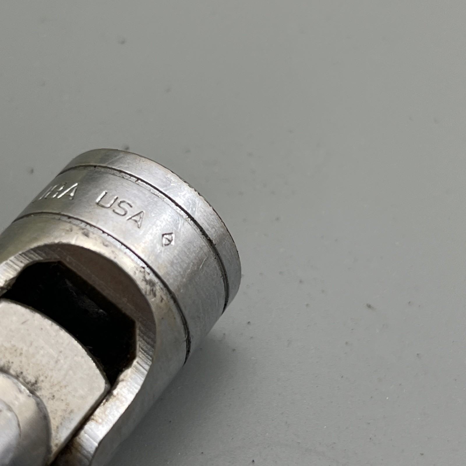 Snap-On FU8A 3/8″ Drive Chrome Universal Joint 2-1/16″ Long USA