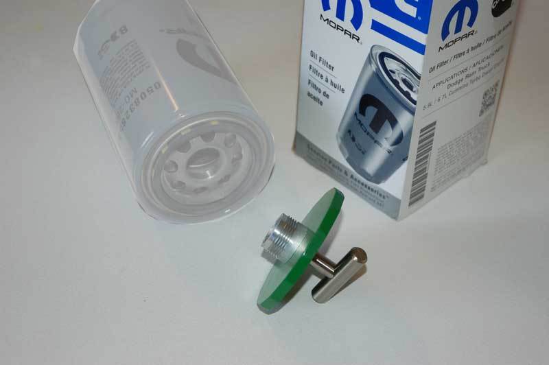 Diesel 5.9L 6.7L Cummins Oil filter plug & wrench For Dodge Ram 05083285AA MO285