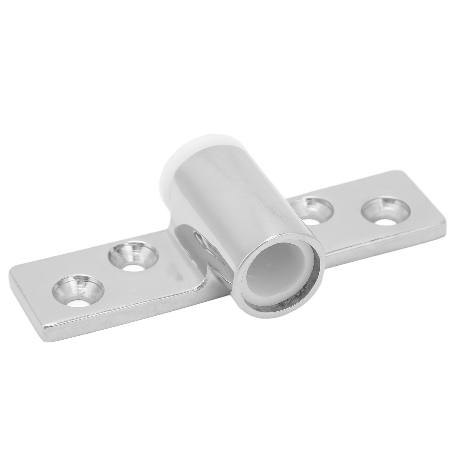 Car 1/2in Stainless Steel Oarlock Socket Mirror Polish Finish Side Mount Rowlock