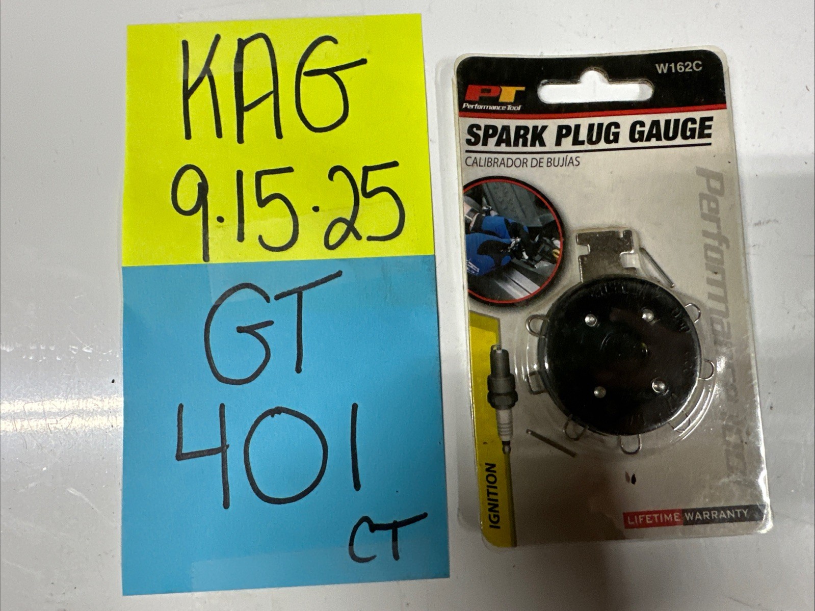 Performance Tool W162C (v3) Spark Plug Gauge & Gap Tool