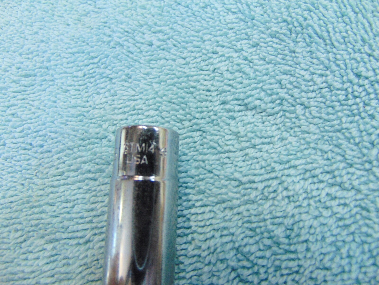 Snap-On Tools USA *NEW* 1/4″ Drive 6pt 7/16″ SAE Deep Chrome Socket STM14