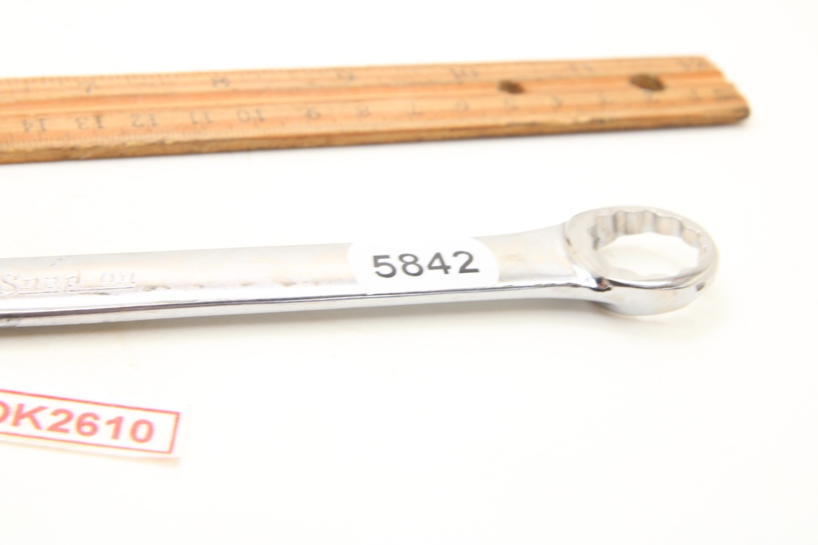 Snap-on OEX22 11/16″ 12 Point SAE Combination Wrench Modified Box End 9.25″ USA