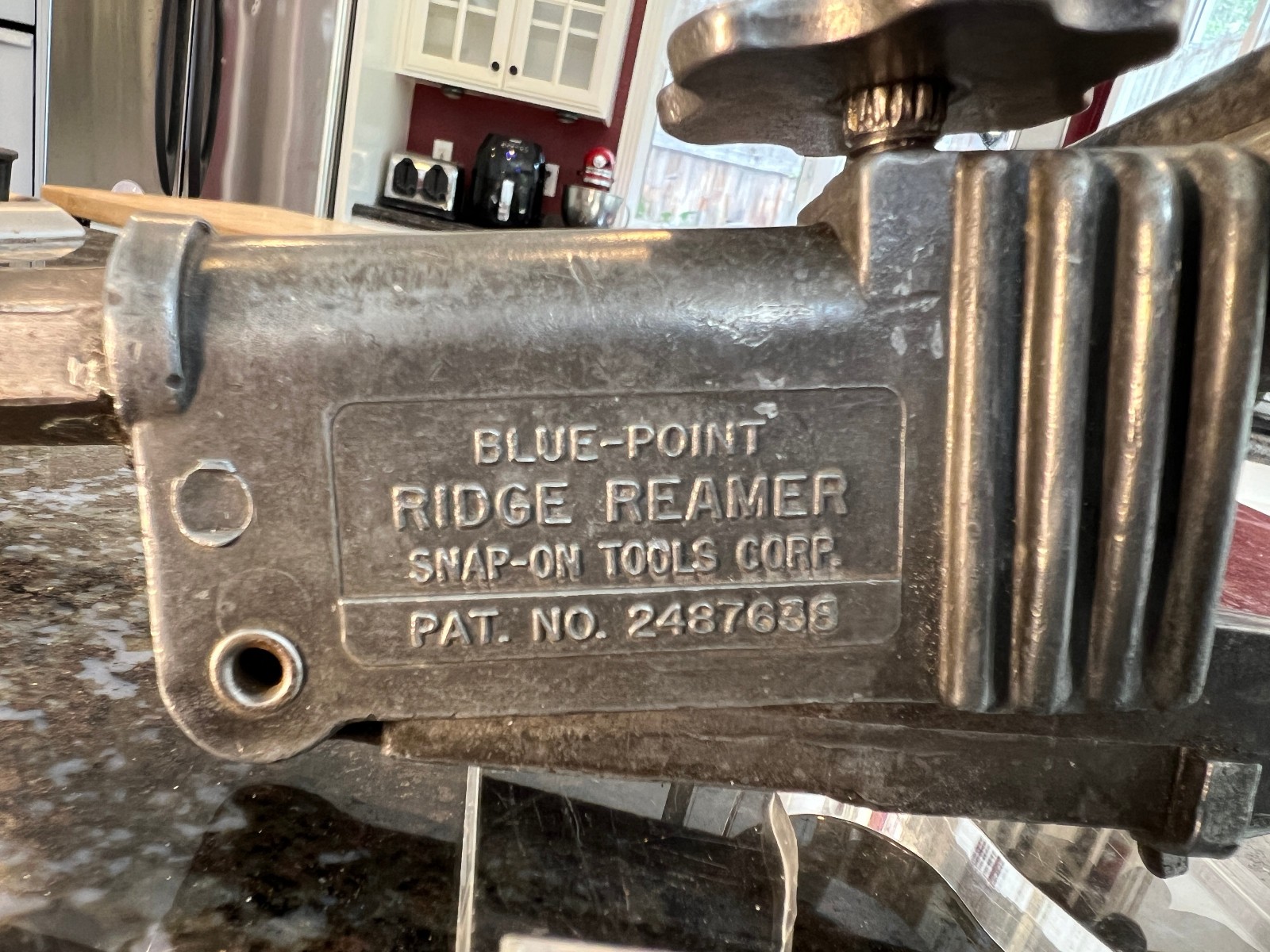 Blue-Point Ridge Reamer Snap-on Tools Corp Pat. 2487636 Engine Cylinder Tool