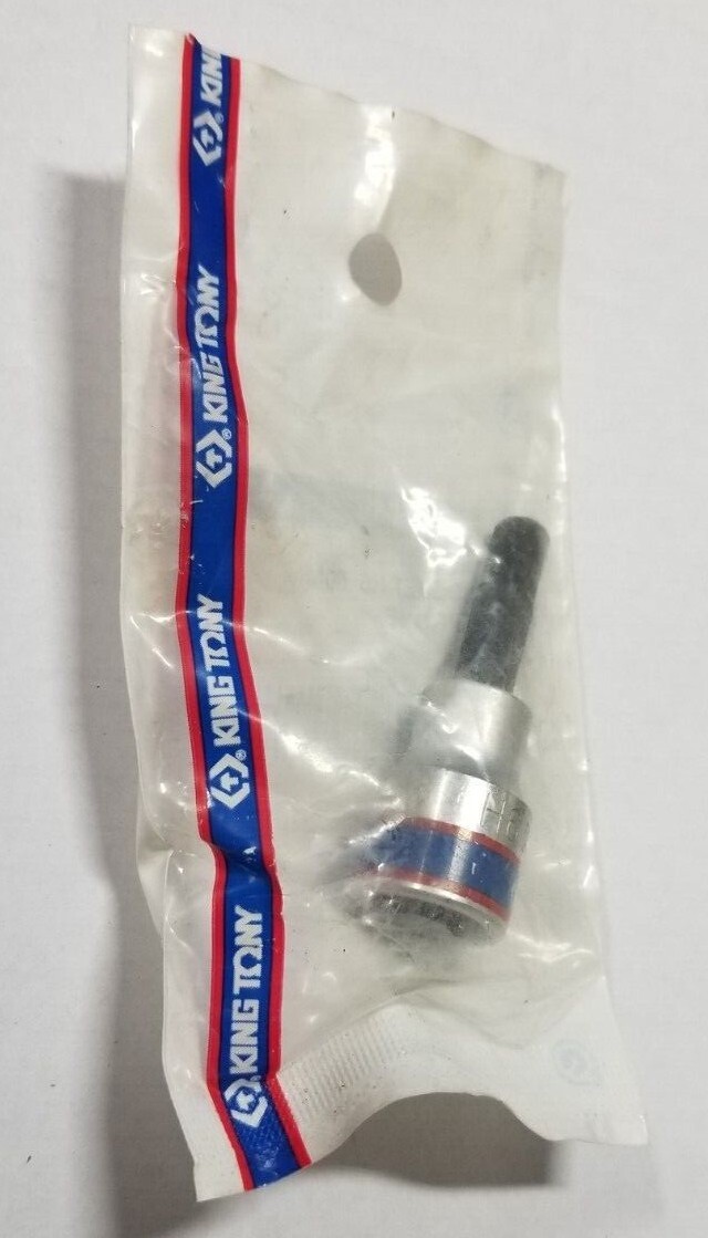 King Tony 3/8″ Drive Hex Bit Socket H6 50mm Chrome #302506