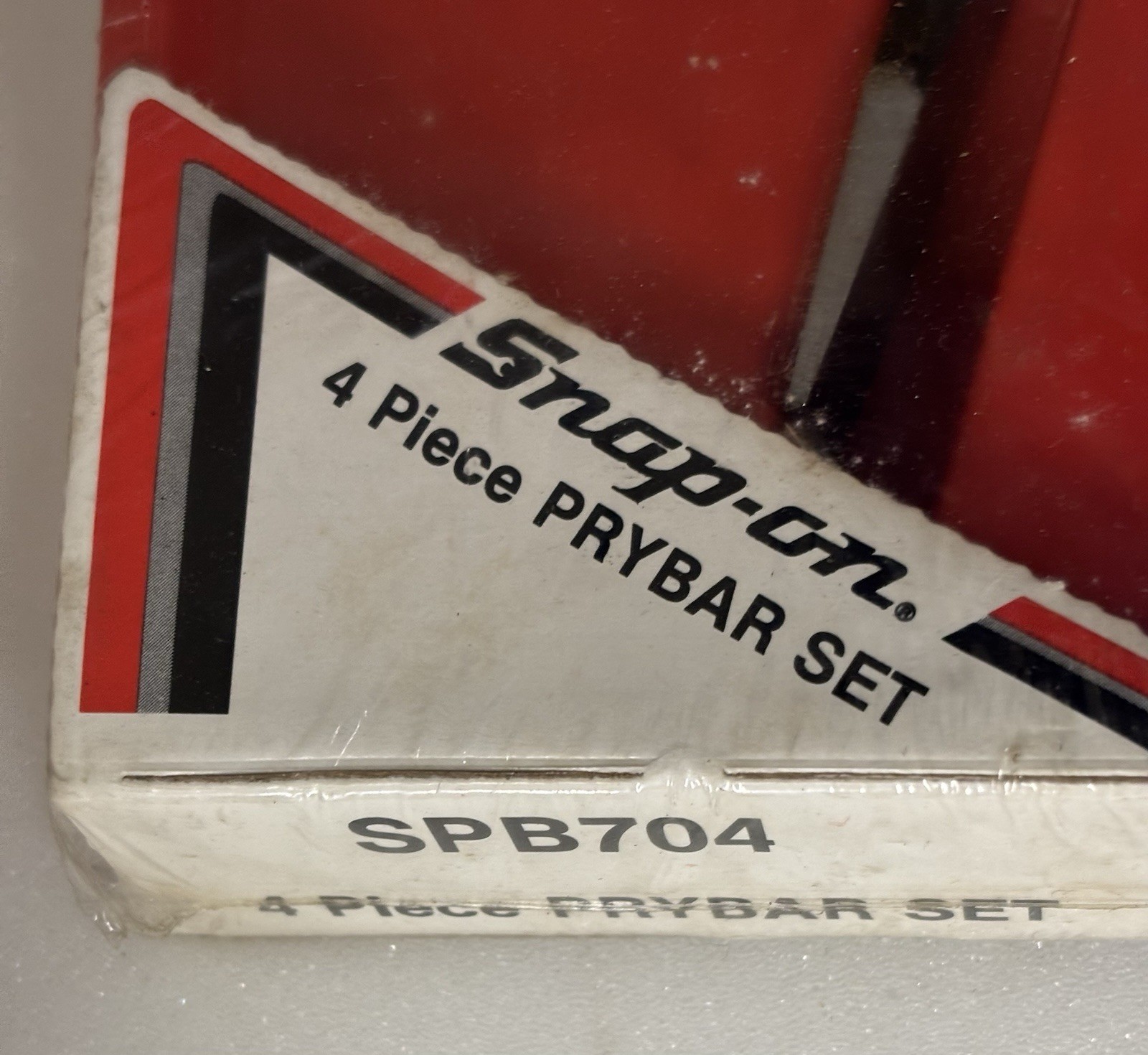 Rare Sealed New Snap On SPB704 4pc Black Hard Handle Prybar Set Nos