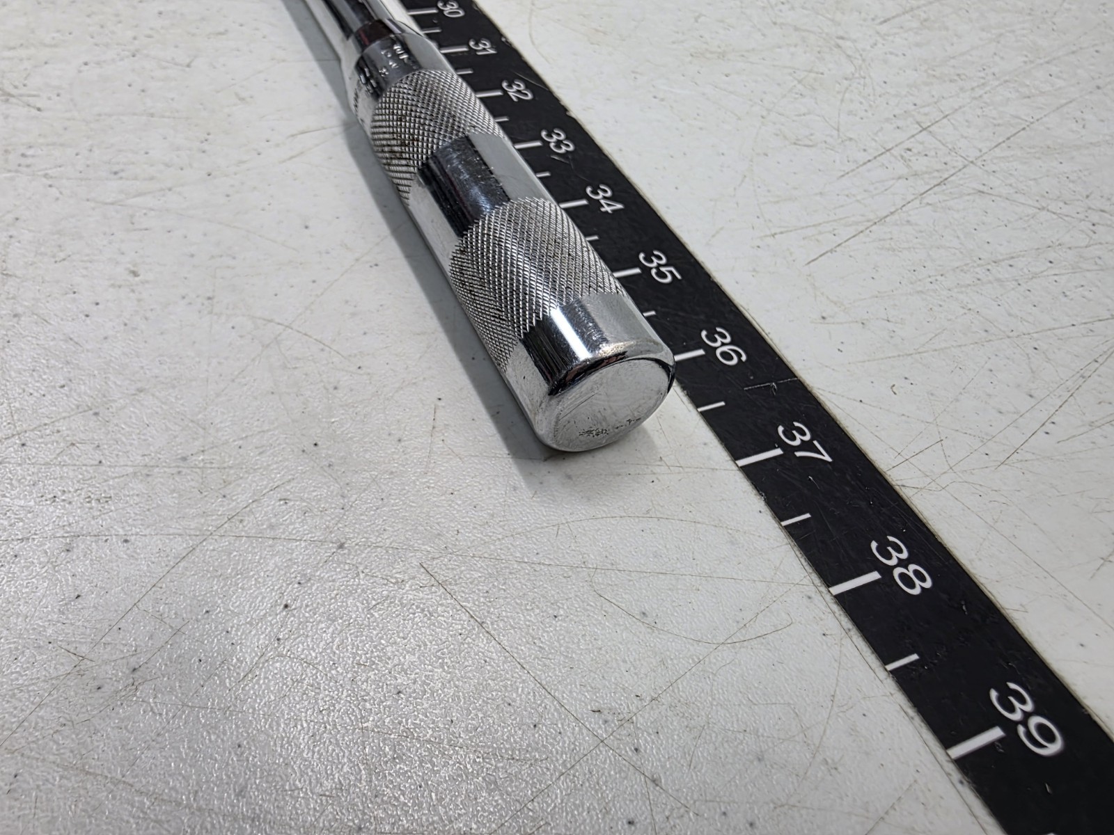 Cornwell Tools 1/2” Drive 27” Flex-Head Breaker Bar Chrome HF327 USA