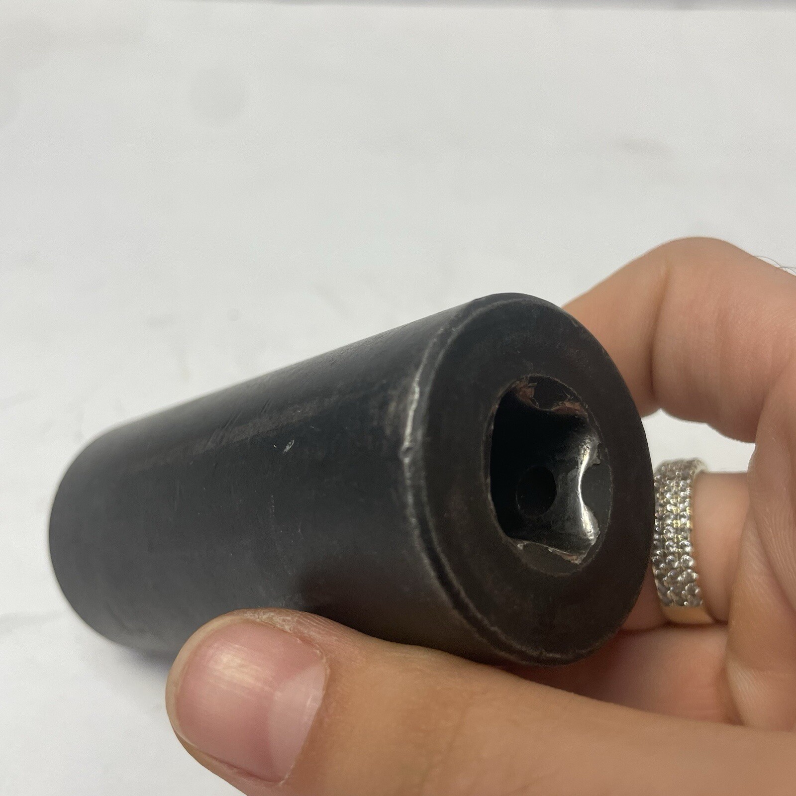 1″ black impact socket – 1/2″ drive black chrome vanadium