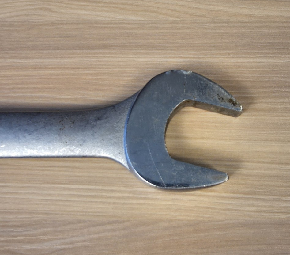 Craftsman V 44707 1-1/8 in SAE Combination Wrench 12 Pt Forged USA Vintage 15″