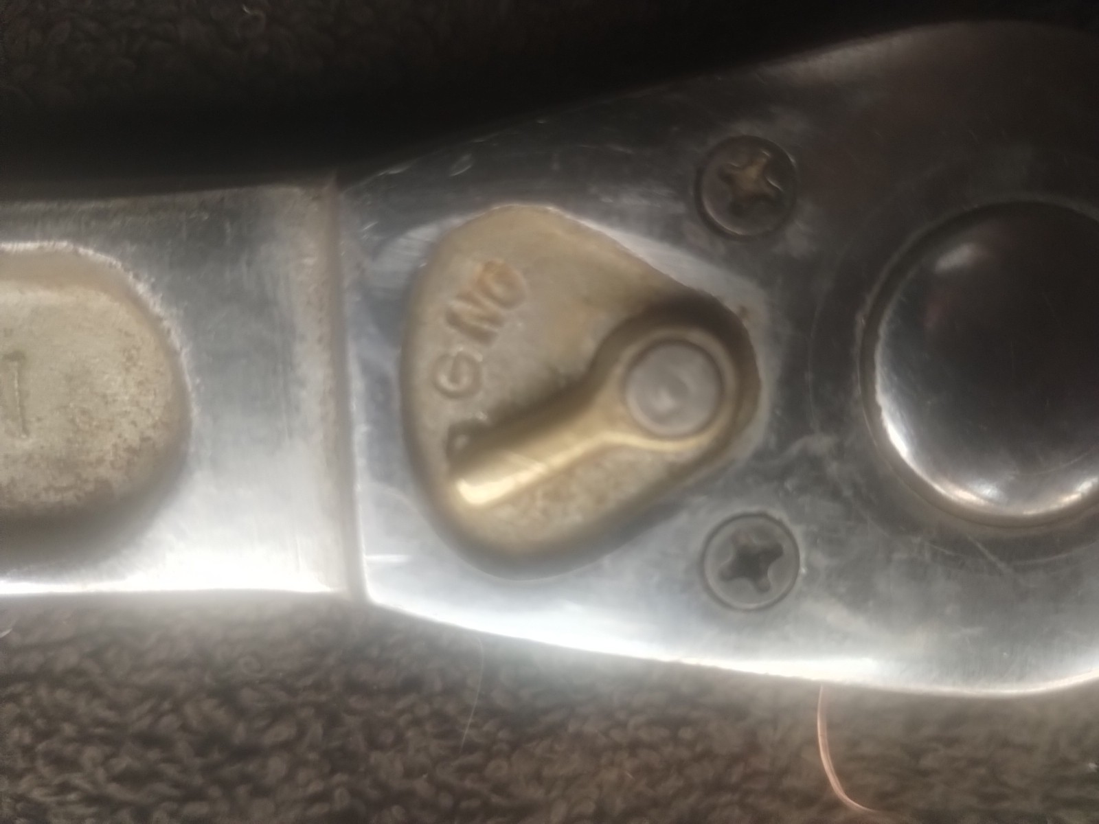 Vintage 1945 Snap-On 71N Ratchet – 1/2″ Drive – WWII «G» Date Code – Smooth!