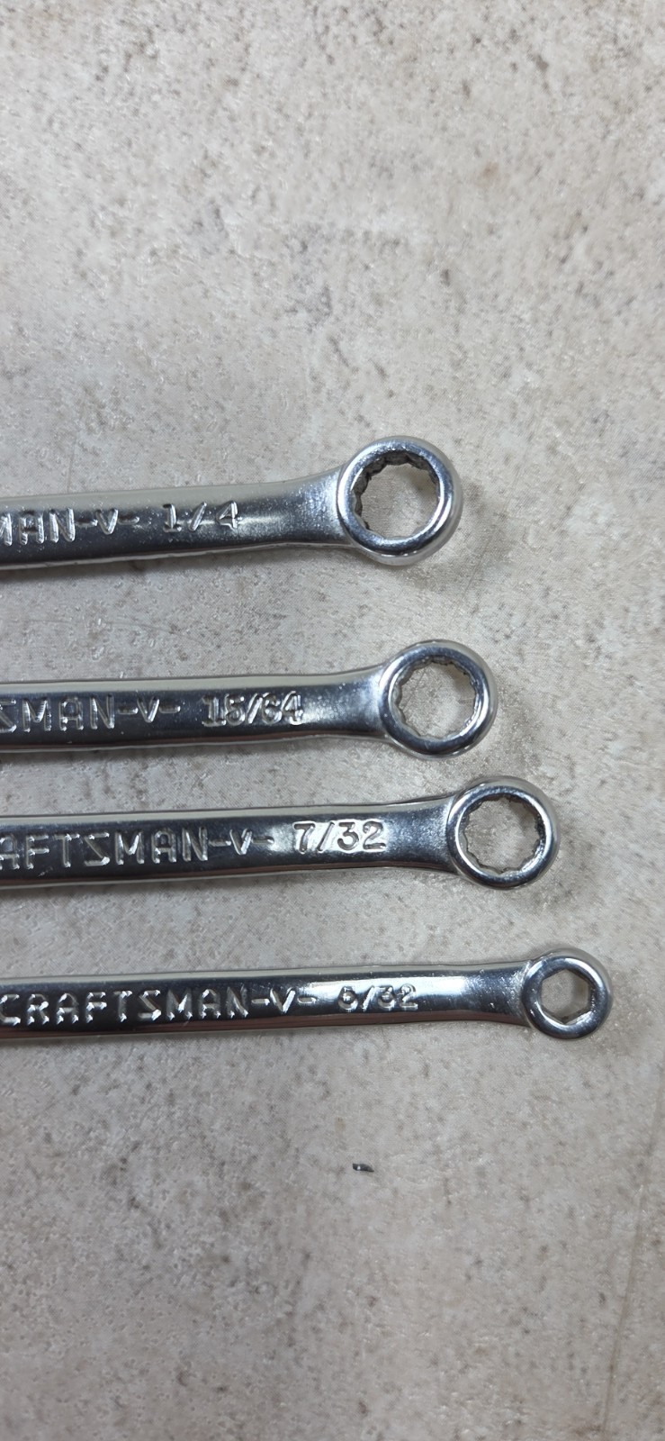 Craftsman V Series 9 Pc Mini Combination Ignition Wrench Set