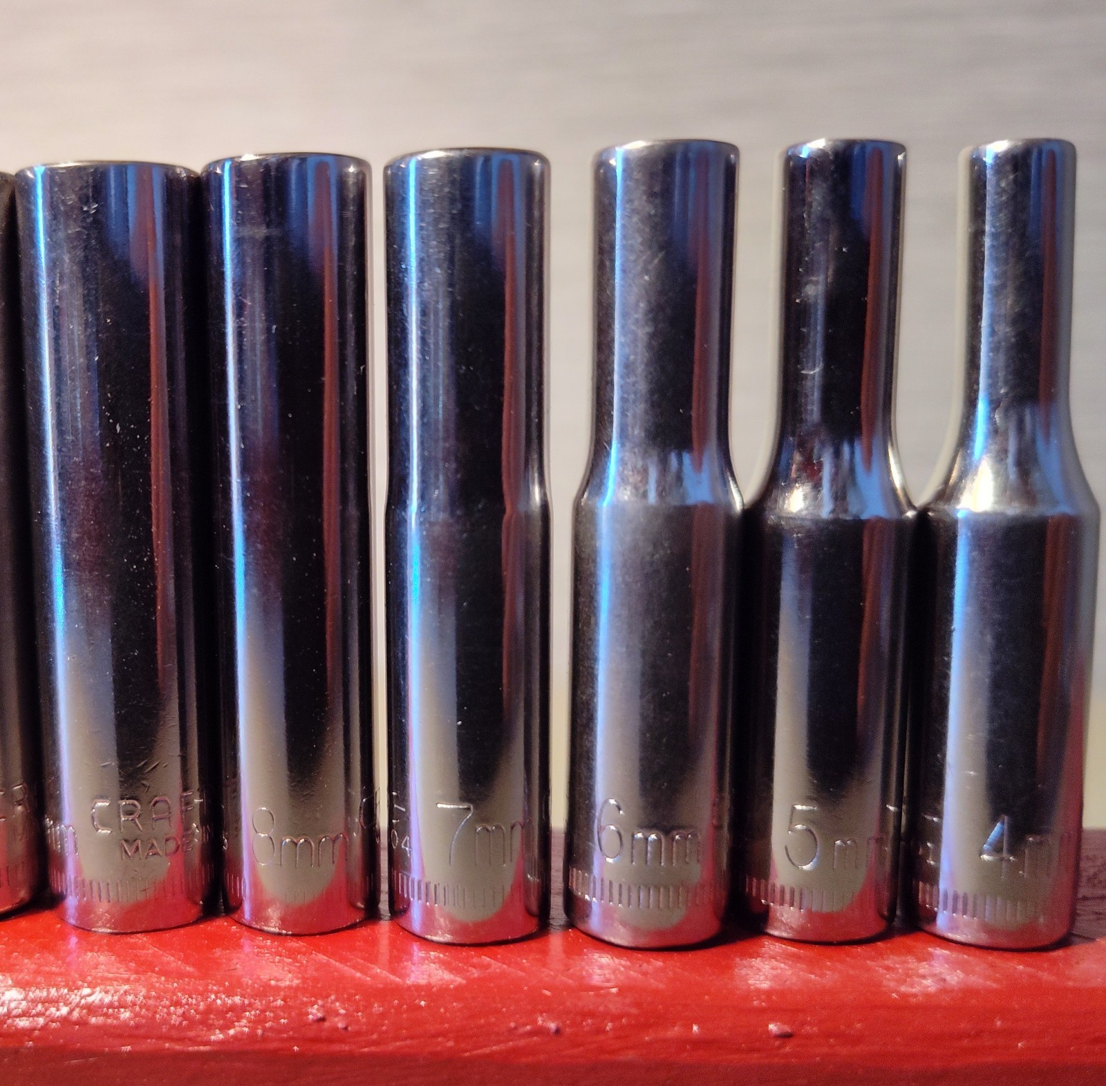 🇺🇲 CRAFTSMAN 24 pc 1/4″ Drive Socket, Extension Set : MM & SAE, Great Set