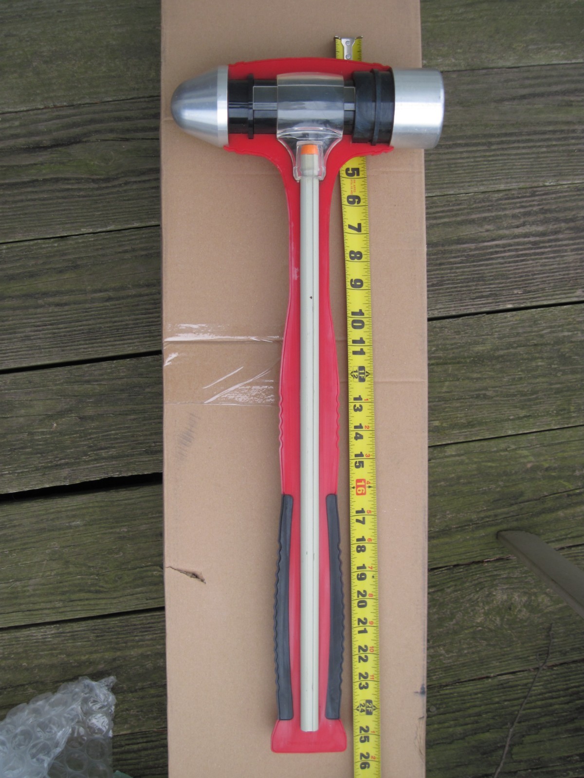 Snap On Giant Ball Peen Hammer Wall Hanger Demo Display RARE NICE