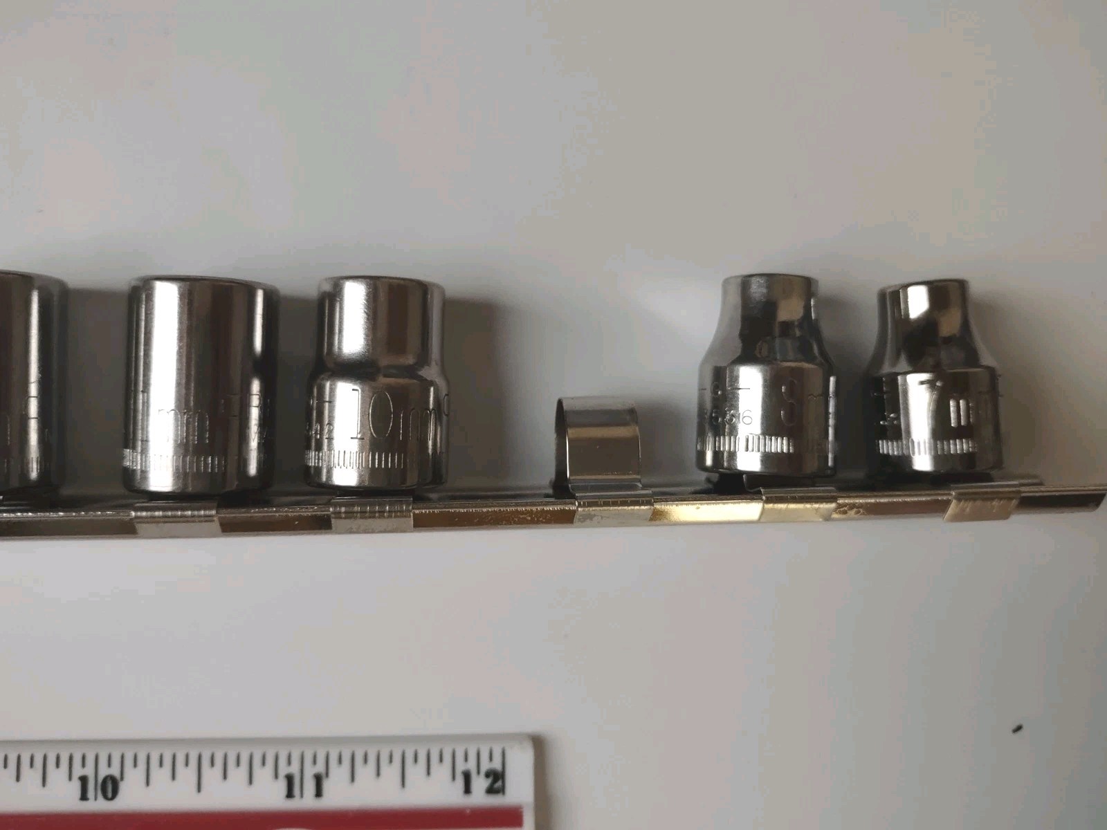 Craftsman USA 14 piece metric sockets 3/8” drive 6 point 7mm-21mm