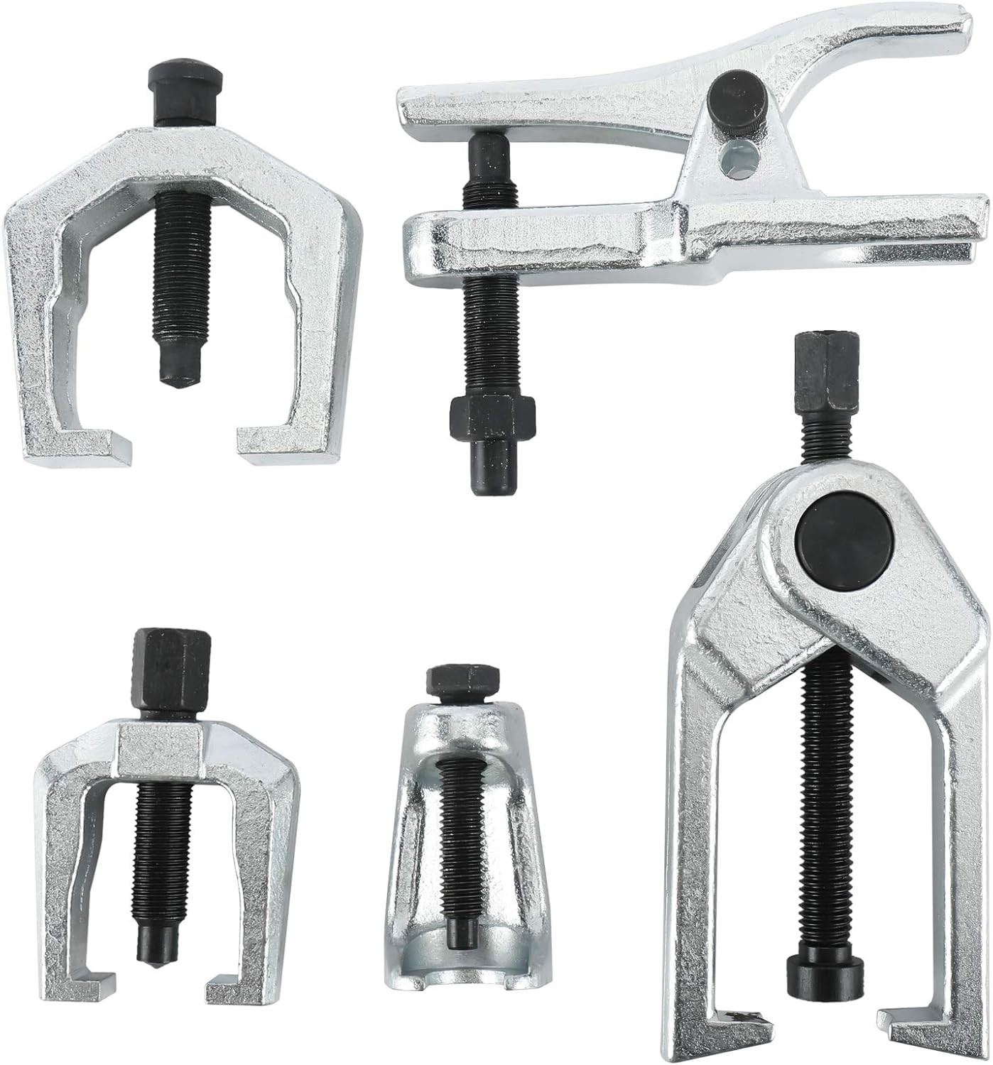 5 in 1 Ball Joint Separator Tie Rod End Remover Front End Service Tool Set