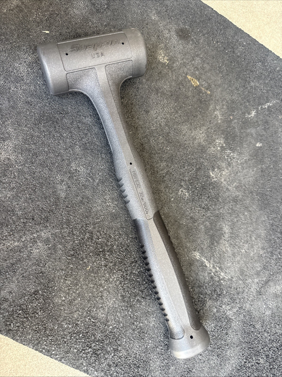 For Snap-on Tools DARK TITANIUM GRIP 32oz Soft Face Dead Blow Hammer HBFE32DT