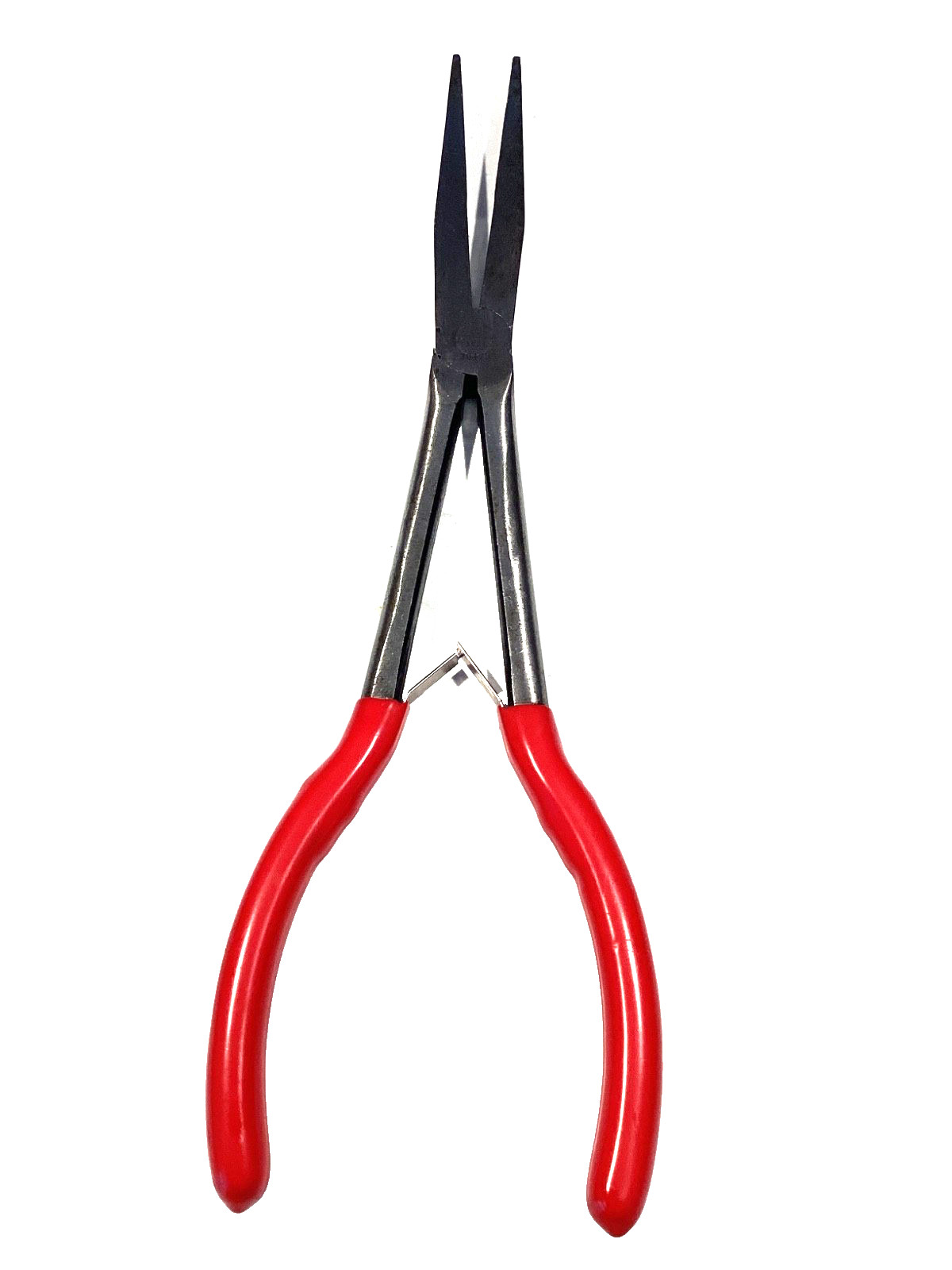 Mac Tools P11LRDBA 11” RED Long Reach Duck Bill Pliers Spring Loaded Handle NICE