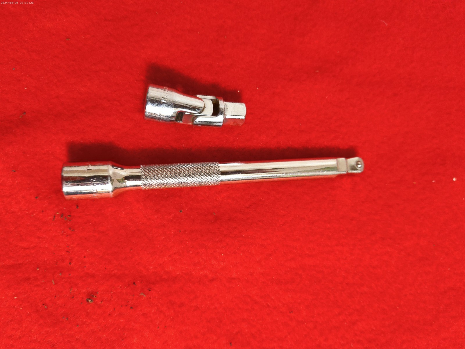 Snap-On Tools 1/4” Wobble Plus Socket Extension 1/4” Drive 4” Long TMXWP4 + tmu8