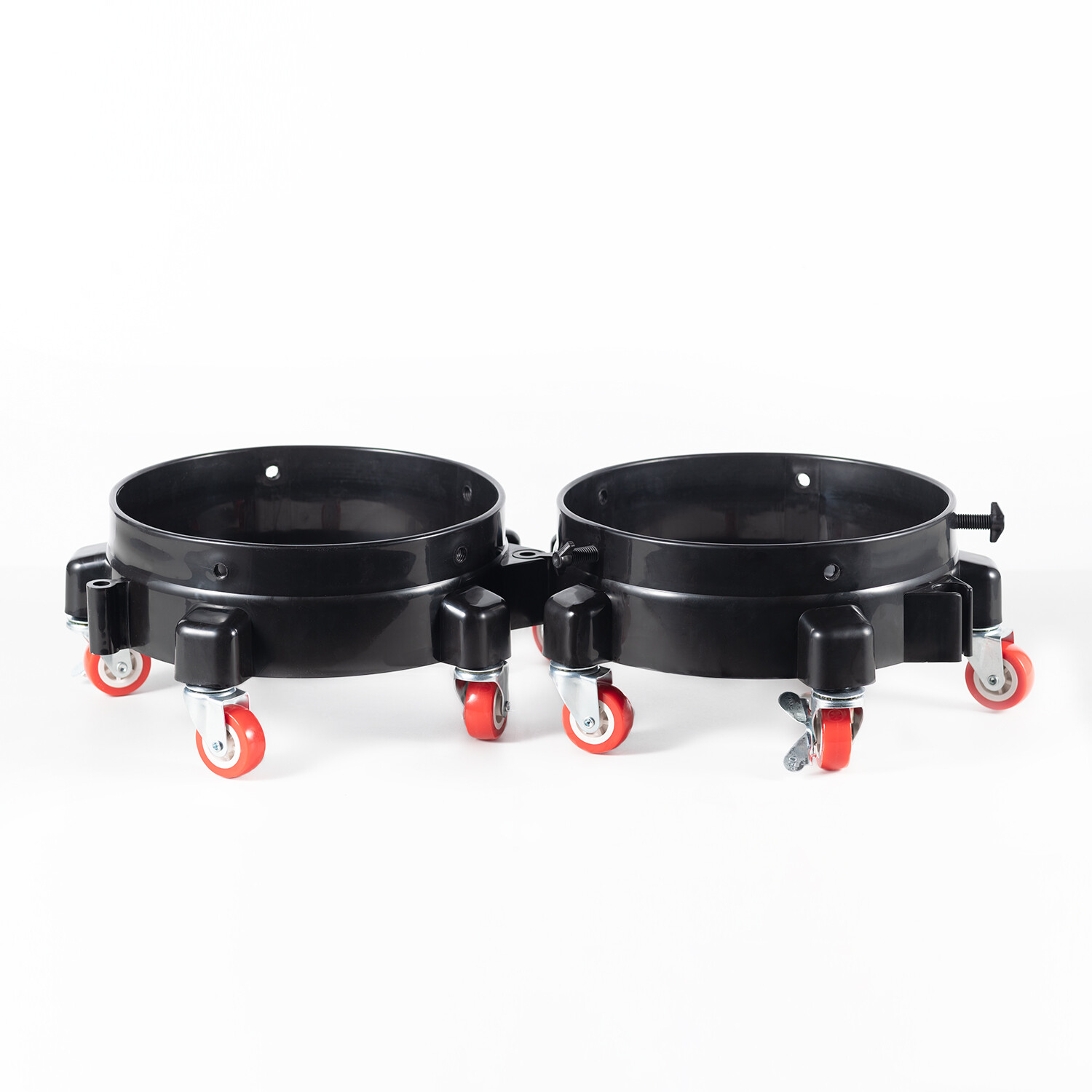 SGCB Pro 12» Bucket Dolly Easy Push Rolling 5 Roll Swivel Casters for 5 Gallon
