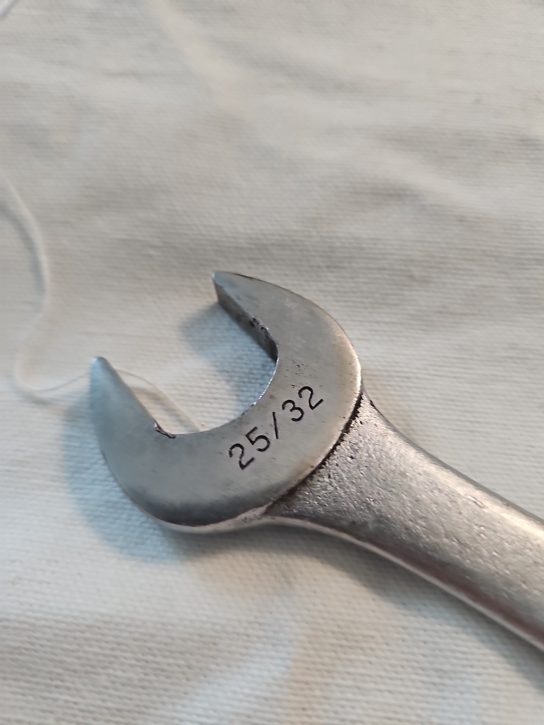 Vintage Craftsman =V= Series 13/16in x 25/32in SAE Double Open End Wrench USA