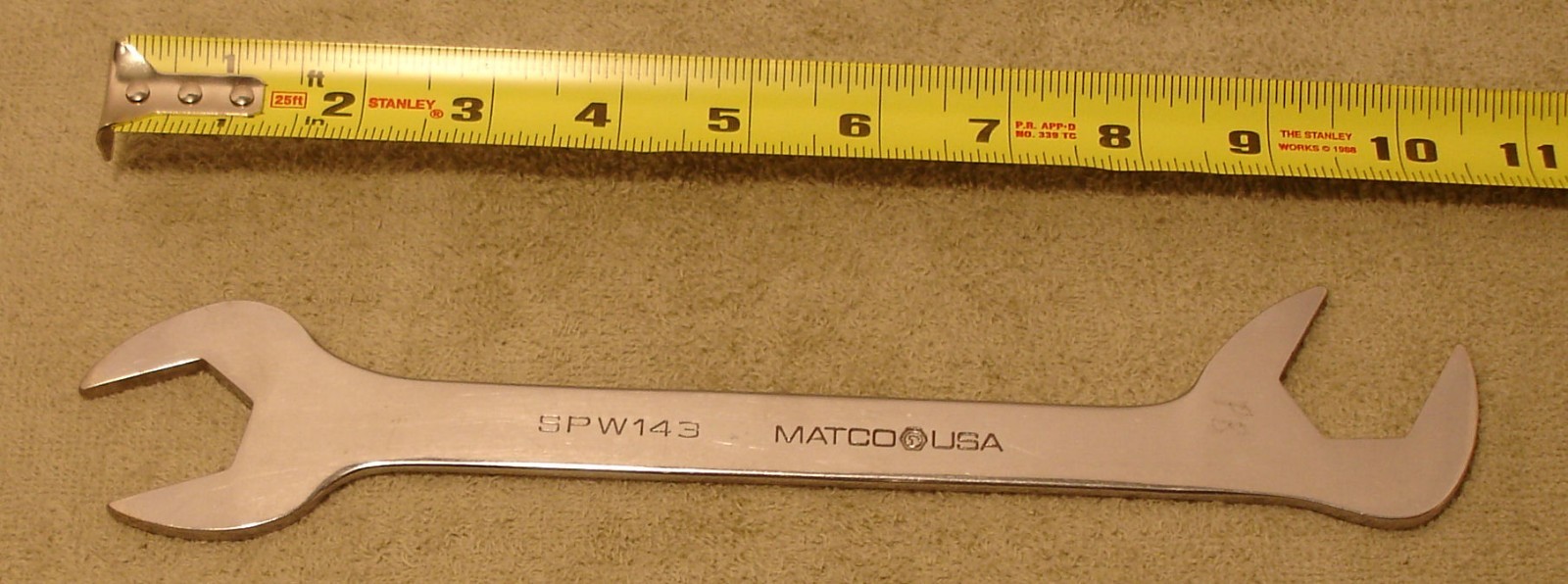 Matco SPW143 * 1″ 4-way angle head thin specialty wrench for tight clearances