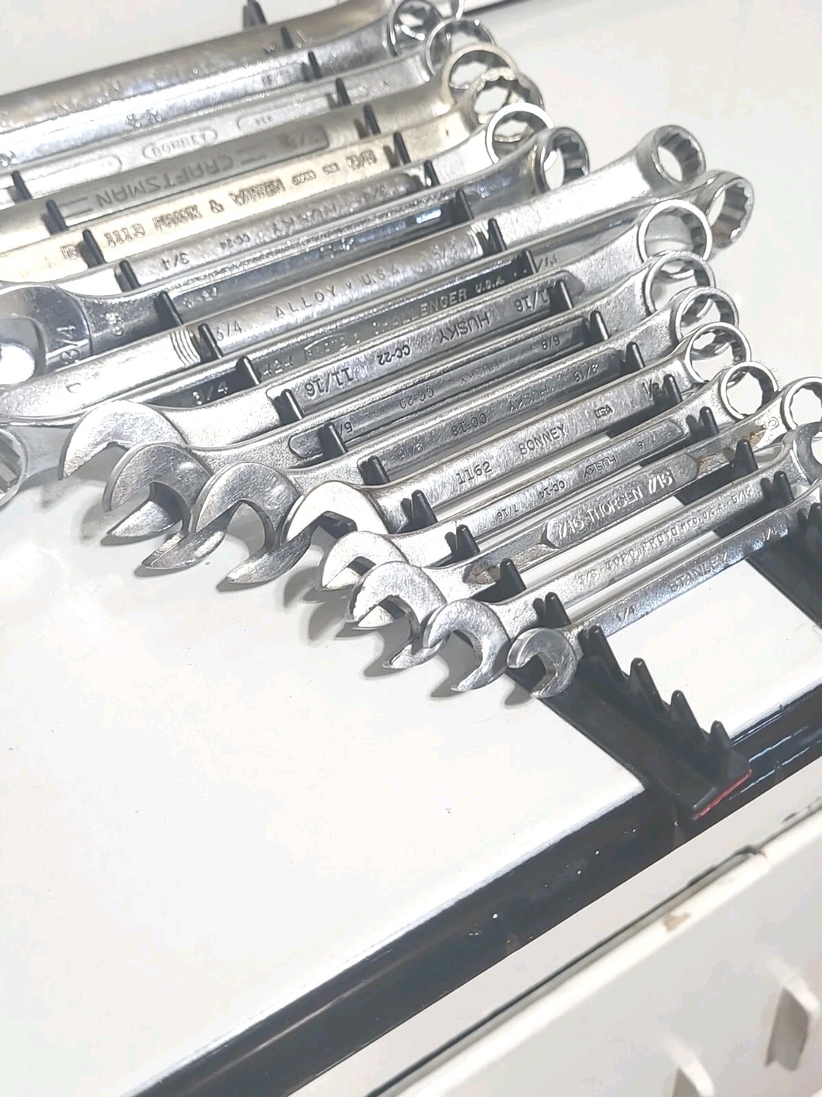 17 Vintage Wrenches Thorsen Proto Bonney Husky Wizard S-K Klein Craftsman Lot.