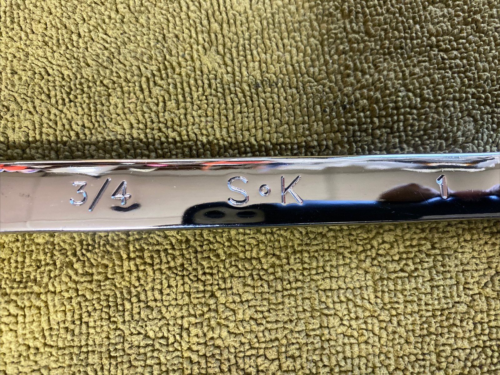 SK Tools, 3/4″ x 1″ Flare Nut Double end Line Wrench 6 PT. Part #69957 – USA