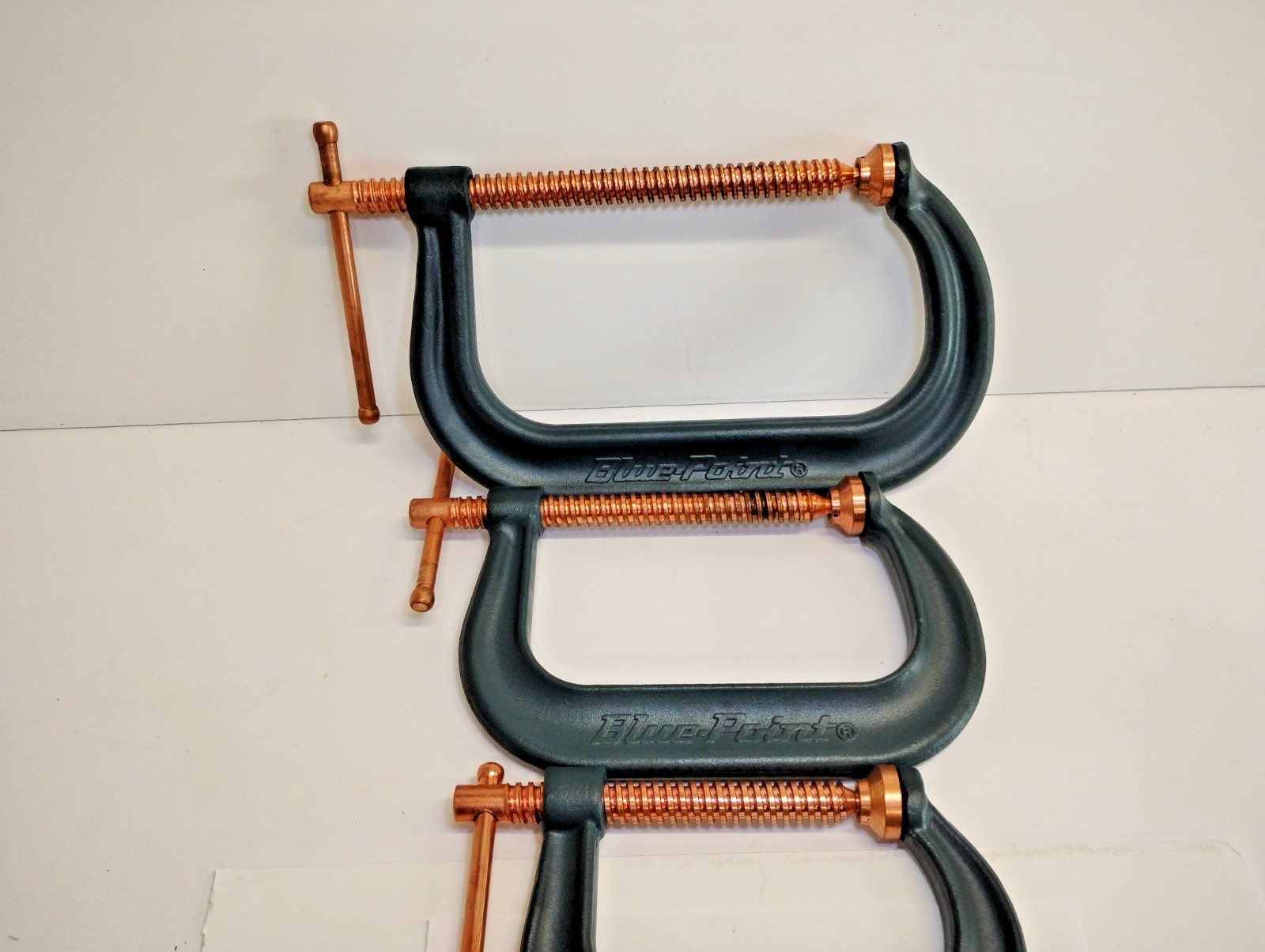 Blue Point Tools NEW Custom 4pc WELDING Clamp C-CLAMP Style SET